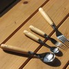 Nagao Waiwai Kitchen Dessert Spoon Dessert Fork Set of 2