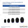 5 x Lumonic I PU Hose Sealing Cap I 8