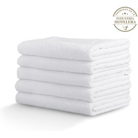 Juegos de Toallas 130x70cm 530gr Gramaje Superior, Calidad hotelera, 100% algodón, Super Absorbente, Ultra Suaves, Resistente a Lavados Industriales, Ideal para SPA, Airbnb y Gym (3)