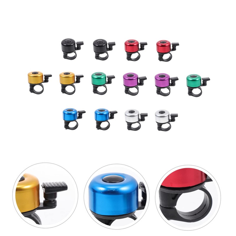 Outanaya Tough Alloy Bike Bell Versatile Handlebar Cycling Bell Sound