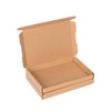 smiley pack Großbriefkartons, 160 x 120 x 20 mm, Braun,