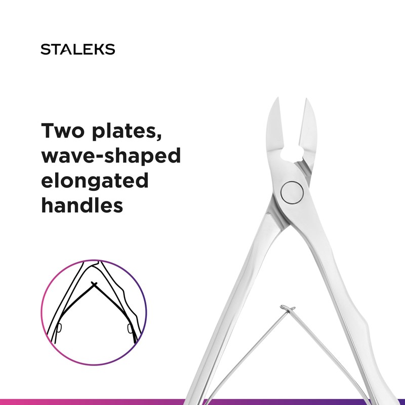 Vj Professional Nail Nippers Expert 60 Staleks Pedicure Toes Foot