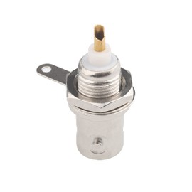 Fanbalunke BNC Female Panel Mount Connector 25 Pcs BNC Chassis Female Nut Bulkhead Panel RF Connector Solder Jack Adapters for RG58 RG59 RG6 RF Coaxial Cable