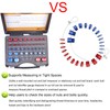 44pcs Nut and Bolt Thread Checker, 23 Inch & 21