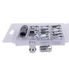 [Partools] Lock Nuts Silver Car Tire Wheel Nuts M12 Short
