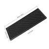 Rubber Service Bar Mat, Anti-slip12" x 6" Rubber Bar Spill
