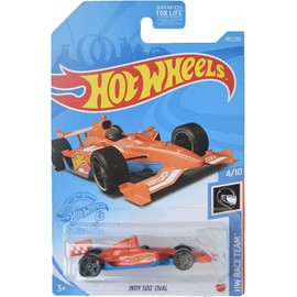 Hot Wheels Indy 500 Oval - Race Team 4/10 [Orange/Blue] 195/250