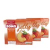 DOMO's Halal Peach Gelatin Dessert Mix, 3 oz. (Pack of