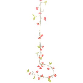 VOSTEEN 1 x Flower Garland 170 cm Pink – Summer Decoration Indoor High-Quality and Elegant – Decoration Spring Easter Garlands