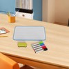 Small Dry Erase Whiteboard, Double Sides whiteboard with Lines, A4