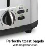 Hamilton Beach 2 Slice Toaster-Bagel & Bread Toaster, Adjustable Browning