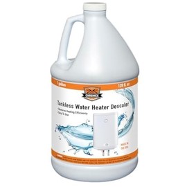 Chromex Tankless Water Heater Descaling Solution | Highly Effective Descale, 1 gallon