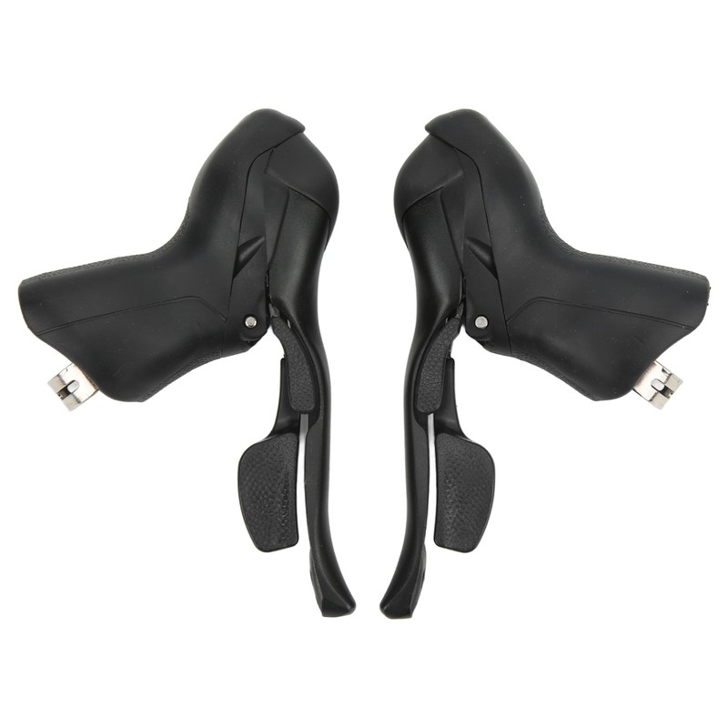 2Pcs 2x7 Speed Bike Shifter Brake Levers Aluminum Alloy PVC