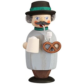 Seiffener Volkskunst Smoker - Bavarian - 14 cm/5.5 inch