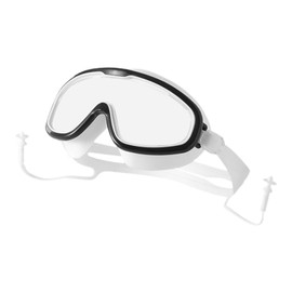 Kids Swim Goggles,Kids Snorkel Goggles | Goggles with PC Lenses, Anti-Fog 180 Degree Clear View Kids Snorkel Gear Goggles for Diving, Snorkeling, Swimming
