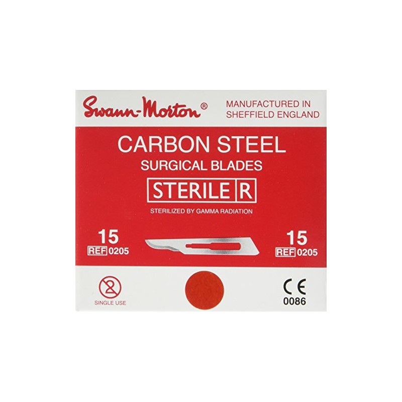 Swann Morton ST10 Box of 100 Sterile blades n ° 10