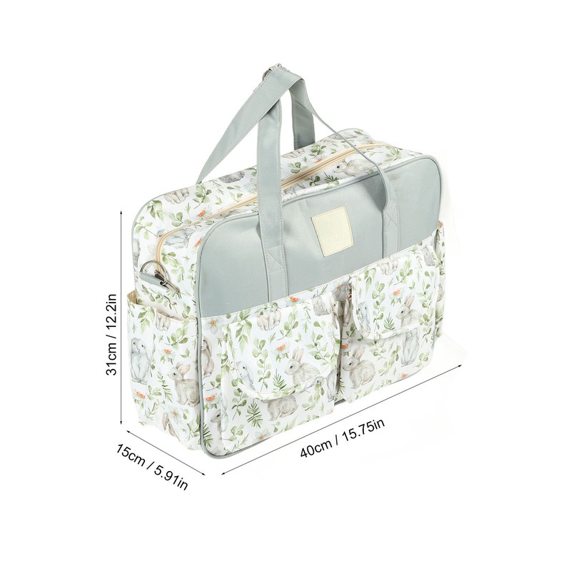 Messenger Bag Waterproof Portable Large Capacity Shoulder Mommy Messenger Bag
