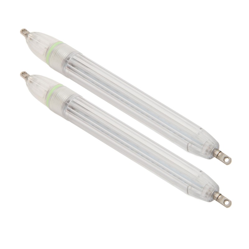 2 Pcs LED Underwater Fishing Light Night Fishing Lure Bait