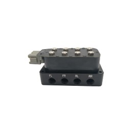 SLGPC 4-Corner Block VU4 3/8NPT 220psi 12V Air Ride Suspension Manifold Solenoid Valve
