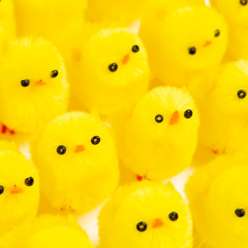 abeec 24 Pack Of Easter Chicks – 24 x Yellow