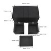 Card Deck Box with 3 Drawers Large Capacity Magnetic Closure