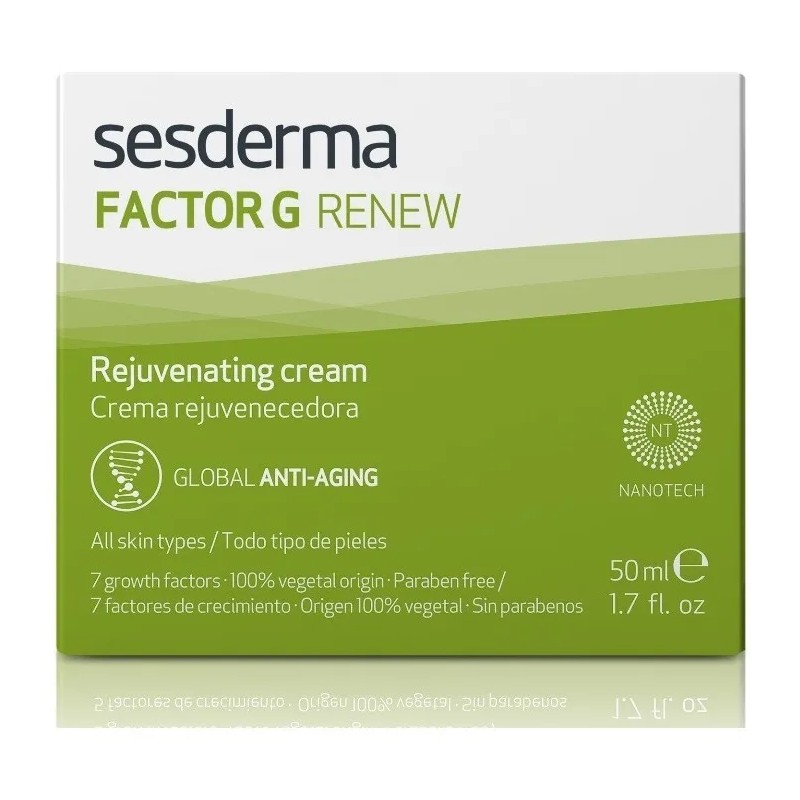 Crema Antiarrugas Factor G, 50 Ml, Sesderma Tipo de piel