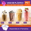Desechables 500 Vasos Desechables De Plástico Con Tapa Tipo Domo