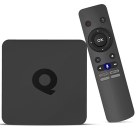 Android TV Box, Q1 Android 10.0 TV Box 2GB RAM/16GB ROM H313 Quadcore Cortex-A53 Support WiFi 2.4G/5G BT5.2 4K 3D HDMI DLNA Smart TV Box