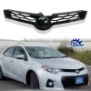 GD-AUTO For 2014-2016 Toyota Corolla S SE Bumper Upper Grille