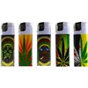 NEON Rasta Neon Electronic Disposable Lighters, Assorted Colors- Count 5