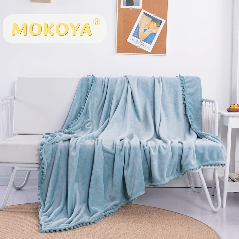Mokoya Blanket, Single, Cute Blanket, 51.2 x 63.0 inches (130