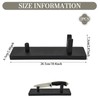 ZJRUI 2 Pcs Knife Display Stand, Black Countertop Knife Holder,