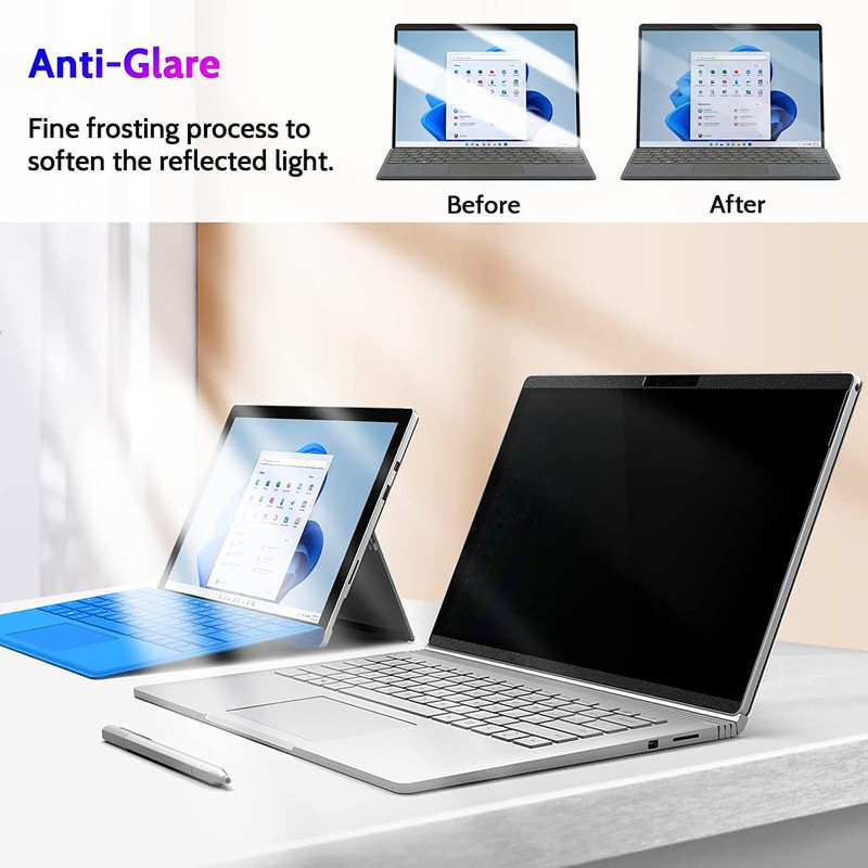 Laptop Screen Protector Magnetic 13 Inch Detachable Anti Blue Ray