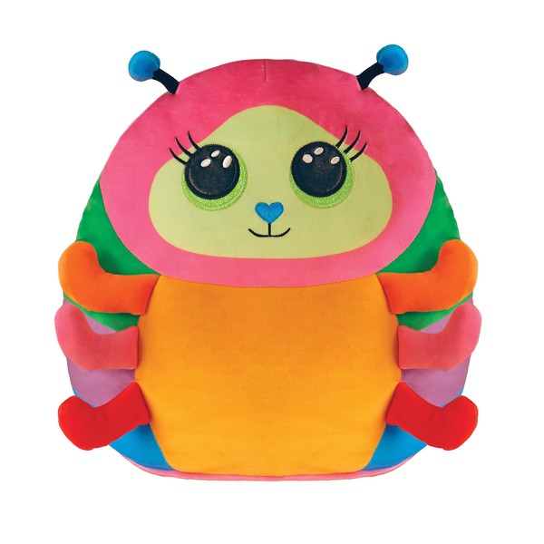 Ty Toys Squish a Boo Caterpillar Nessa - 20 CM, Multicolor (2009308)
