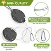 2025 Upgraded Retractable Plant Hanger - Heavy Duty Plant Pulleys