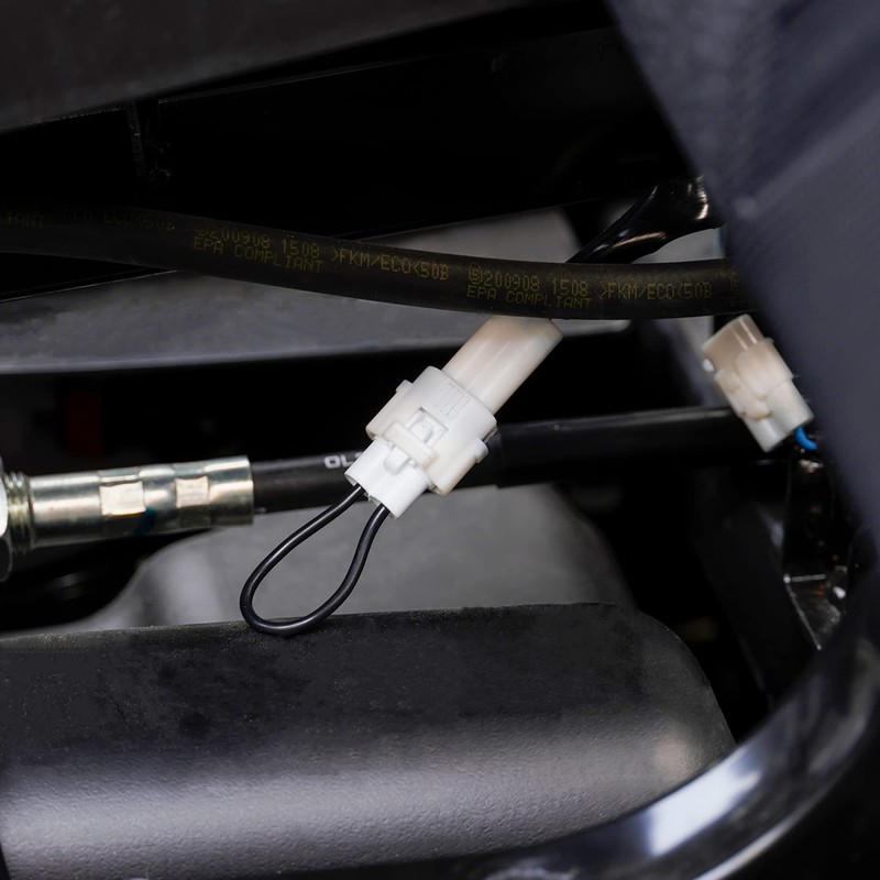 SAUTVS UTV Seat Belt Bypass, Harness Override Switch Connector Jumper