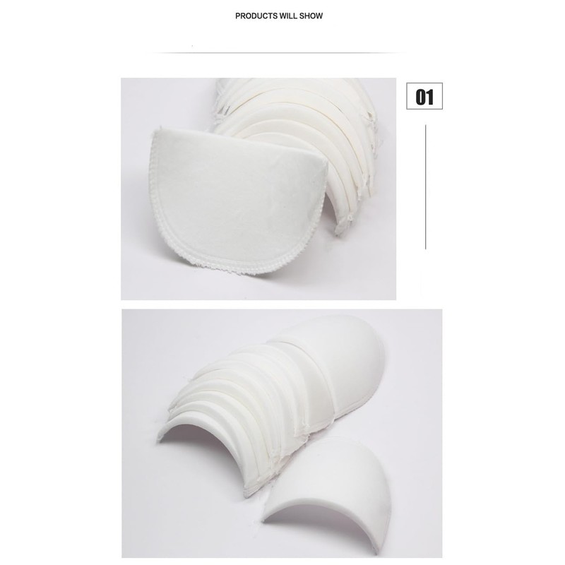 BeeSpring 4 PCS Shoulder Pads Costume Foam Polyester Pads Breathable