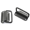Lind Kitchen 2pcs Metal Pull Handle Boxes Chest Handles Black