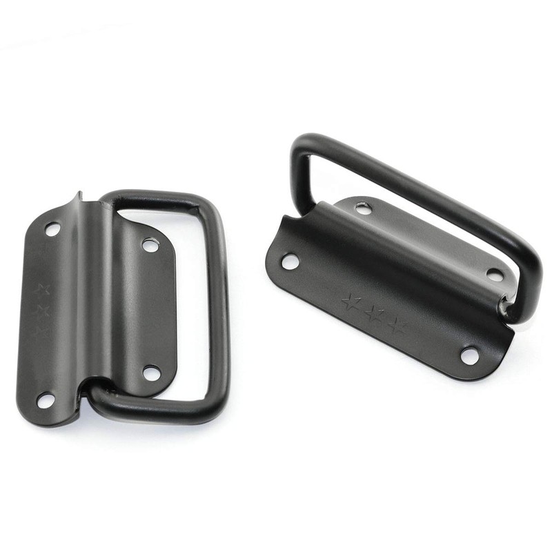 Lind Kitchen 2pcs Metal Pull Handle Boxes Chest Handles Black