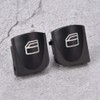 2 Pcs ABS Window Switch Button Cover Fit for W203