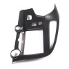 car-king888 Matte Black Center Console Navigation Frame Trim Cover For