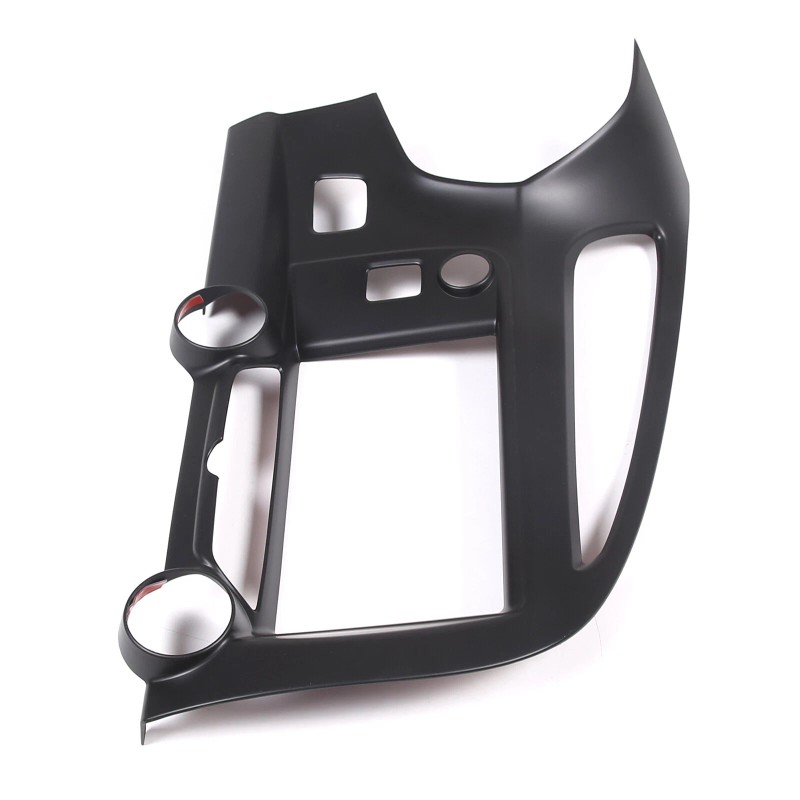 car-king888 Matte Black Center Console Navigation Frame Trim Cover For