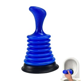 Sink Plunger Sink Unblocker and Drain Plunger Toilet Plunger Toilet Unblocker Toilet Plungers for Unblocking Sink Plungers for Unblocking Plunger Shower Unblocker Plunger Drain Unblocker(Blue)