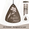 Carson 30" 'Angels' Arms' Memorial Wind Chime- Garden/Patio/Porch Outdoor Decor