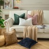 YAERTUN Pack of 2 Chenille Textured Decorative Cushion Covers Accent