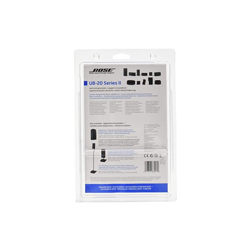 Bose UB-20 Series II wall/ceiling bracket Speaker Bracket, White