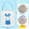 Js2U ZW Easter Bunny Basket Bags for Boys Girls, Bunny