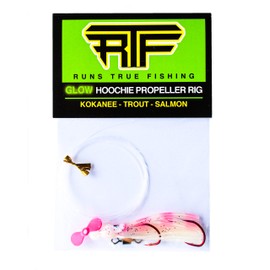 RTF - Propeller - 2" Full Glow Hoochie (5PK - Glow Pink)