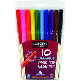 S&S Worldwide Sargent Art® Washable Markers (Pack of 10)