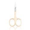 TITANIA Solingen Cuticle Scissors with Thin Tip (Gold-Plated, 9.5 cm)